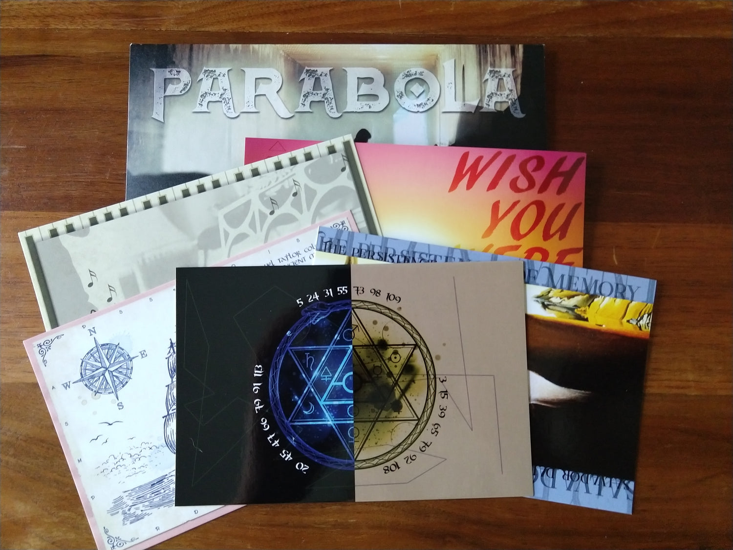 Parabola - A Puzzle Postcard Mystery