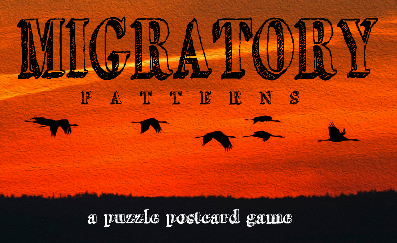 Migratory Patterns - A Puzzle Postcard Mystery