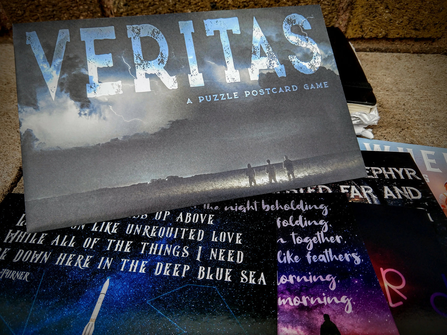 Veritas - A Puzzle Postcard Game