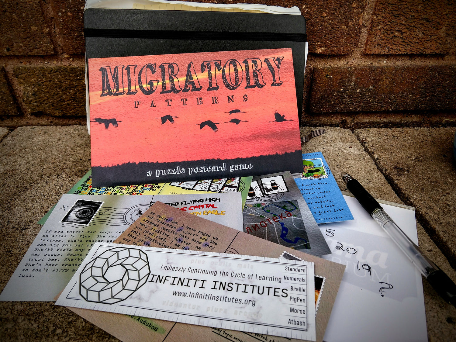 Migratory Patterns - A Puzzle Postcard Mystery