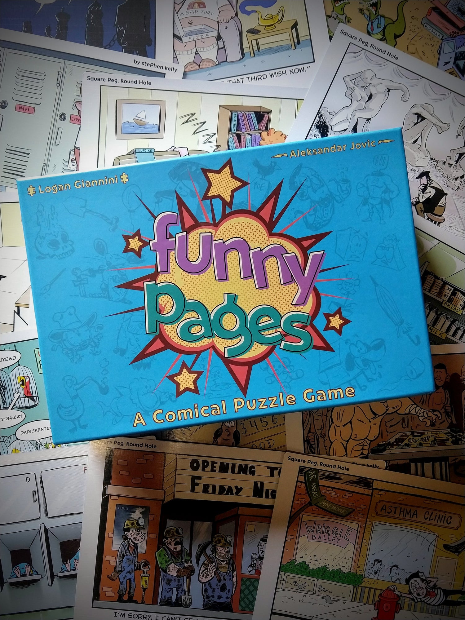 Funny Pages - A Comical Puzzle Mystery