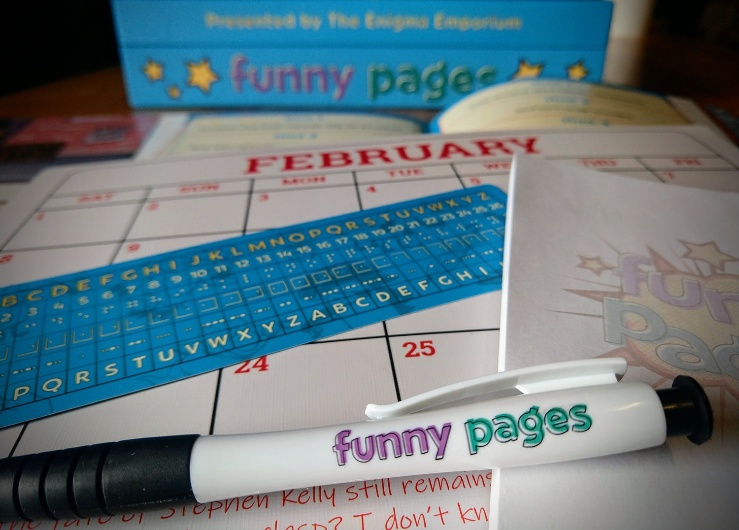 Funny Pages - A Comical Puzzle Mystery