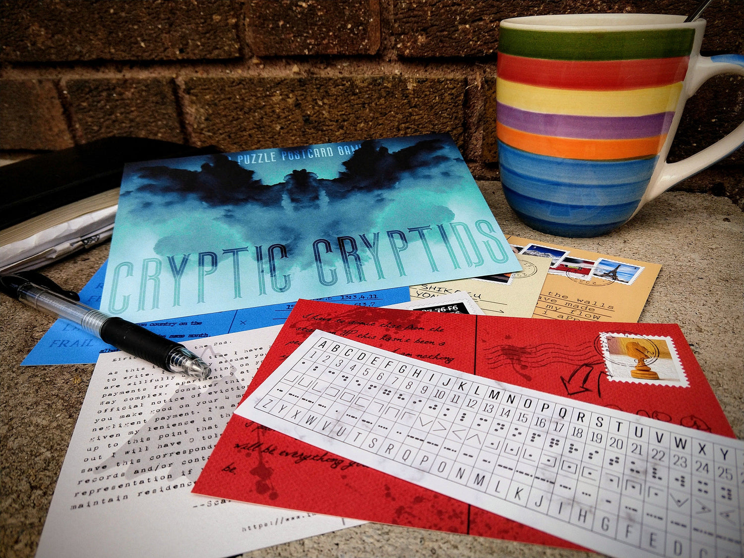 The Enigma Emporium Cipher Bookmark